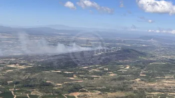 Incendie à Sainte-Valière - Aude - 1 juillet 2026 - Feux de forêts et d'espaces naturels