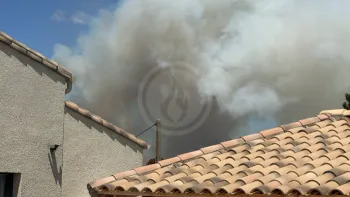 Incendie à Sainte-Valière - Aude - 1 juillet 2026 - Feux de forêts et d'espaces naturels