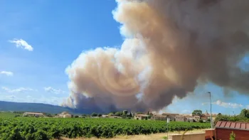 Incendie à Sainte-Valière - Aude - 1 juillet 2026 - Feux de forêts et d'espaces naturels