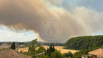 Incendie à Sainte-Valière - Aude - 1 juillet 2026 - Feux de forêts et d'espaces naturels