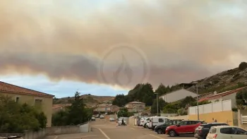 Incendie à Sainte-Valière - Aude - 1 juillet 2026 - Feux de forêts et d'espaces naturels
