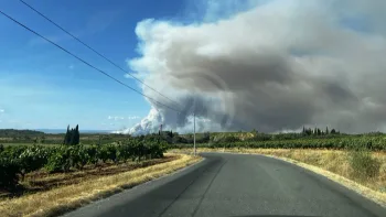 Incendie à Sainte-Valière - Aude - 1 juillet 2026 - Feux de forêts et d'espaces naturels