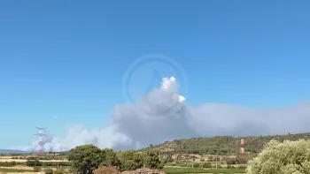 Incendie à Sainte-Valière - Aude - 1 juillet 2026 - Feux de forêts et d'espaces naturels