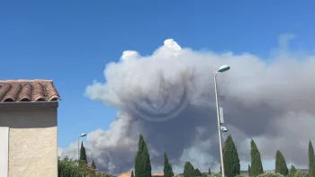 Incendie à Sainte-Valière - Aude - 1 juillet 2026 - Feux de forêts et d'espaces naturels