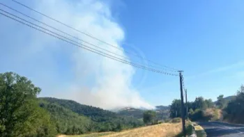 Incendie à Saint-Just-Malmont - Haute-Loire - 1 juillet 2026 - Feux de forêts et d'espaces naturels