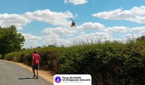 Incendie à Châtillon (03) : le feu est éteint