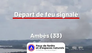 Incendie à Ambès (33) : le feu est éteint