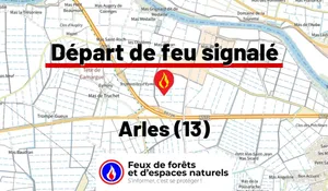 Incendie à Arles (13) : le feu est éteint