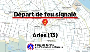 Incendie à Arles (13) : le feu est éteint