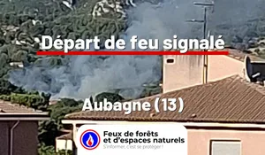 Incendie à Aubagne (13) : le feu est éteint
