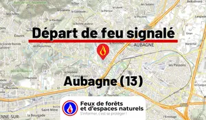 Incendie à Aubagne (13) : le feu est éteint