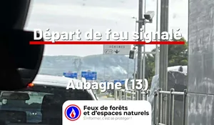 Incendie à Aubagne (13) : le feu est éteint