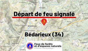Incendie à Bédarieux (34) : le feu est éteint