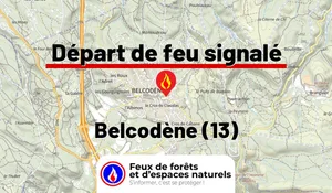 Incendie à Belcodène (13) : le feu est éteint