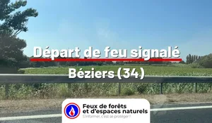 Incendie à Béziers (34) : le feu est éteint