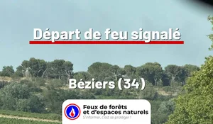 Incendie à Béziers (34) : le feu est éteint