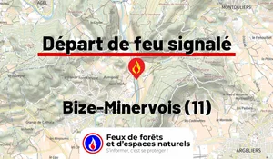 Incendie à Bize-Minervois (11) : le feu est éteint