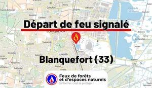 Incendie à Blanquefort (33) : le feu est éteint