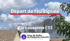 Incendie à Carcassonne (11) : le feu est éteint