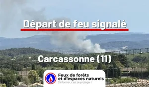 Incendie à Carcassonne (11) : le feu est éteint
