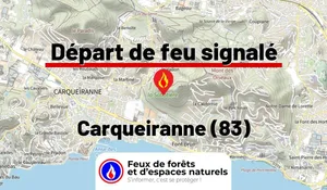Incendie à Carqueiranne (83) : le feu est éteint