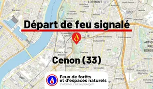 Incendie à Cenon (33) : le feu est éteint