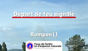 Incendie à Le Pouzin (07) : le feu est éteint