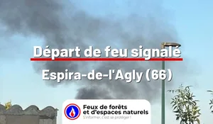Incendie à Espira-de-l'Agly (66) : le feu est éteint