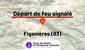 Incendie à Figanières (83) : le feu est éteint