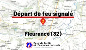 Incendie à Fleurance (32) : le feu est éteint