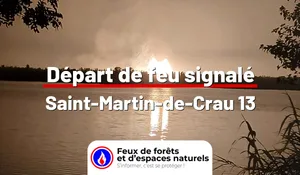 Incendie à Saint-Martin-de-Crau (13) : le feu est éteint