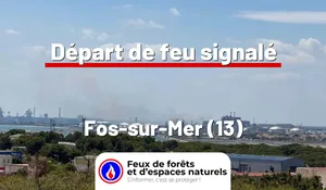 Incendie à Fos-sur-Mer (13) : le feu est éteint
