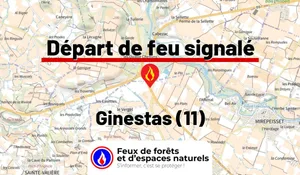 Incendie à Ginestas (11) : le feu est éteint
