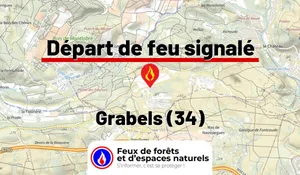 Incendie à Grabels (34) : le feu est éteint