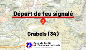 Incendie à Grabels (34) : le feu est éteint