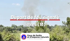 Incendie à Istres (13) : le feu est éteint