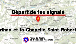 Incendie à Javerlhac-et-la-Chapelle-Saint-Robert (24) : le feu est éteint