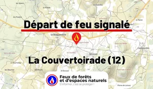Incendie à La Couvertoirade (12) : le feu est éteint