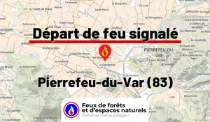 Incendie à Pierrefeu-du-Var (83) : le feu est éteint