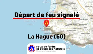 Incendie à La Hague (50) : le feu est éteint