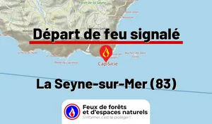 Incendie à La Seyne-sur-Mer (83) : le feu est éteint
