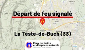 Incendie à La Teste-de-Buch (33) : le feu est éteint