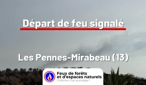 Incendie à Les Pennes-Mirabeau (13) : le feu est éteint