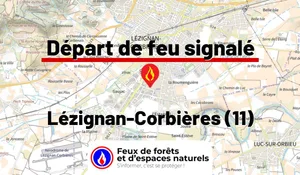 Incendie à Lézignan-Corbières (11) : le feu est éteint