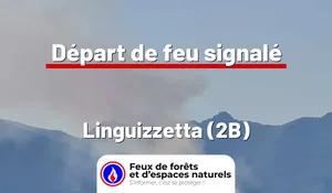 Incendie à Linguizzetta (2B) : le feu est éteint