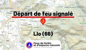 Incendie à Llo (66) : le feu est éteint