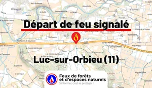Incendie à Luc-sur-Orbieu (11) : le feu est éteint