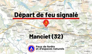 Incendie à Manciet (32) : le feu est éteint