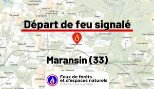 Incendie à Maransin (33) : le feu est éteint