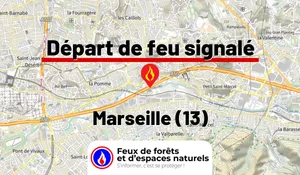 Incendie à Marseille (13) : le feu est éteint